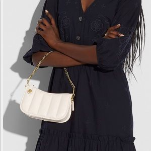 Swinger 20 With Quilting in White/ Cream